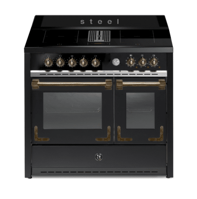  steel oxforf mistral 100 zwart glanzend